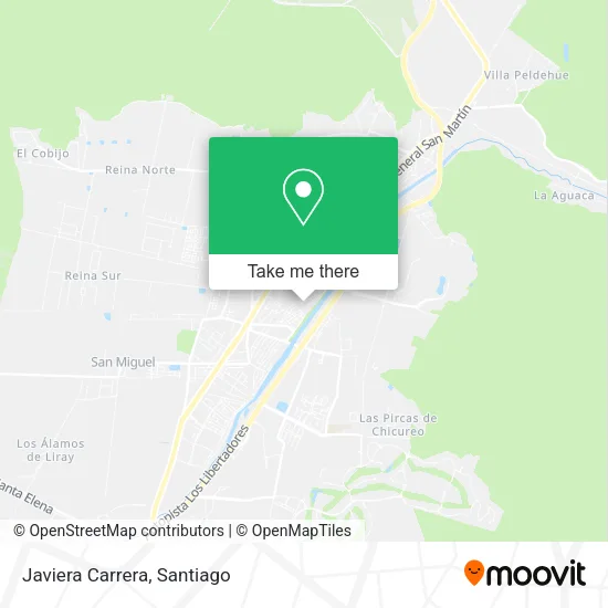 Javiera Carrera map