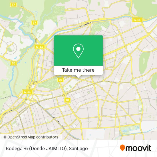 Bodega -6 (Donde JAIMITO) map