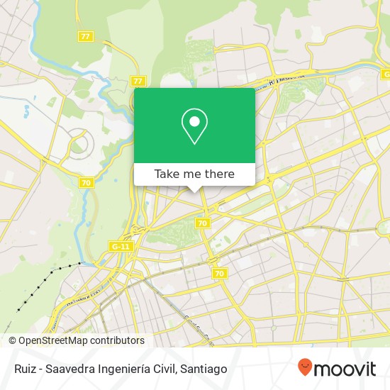 Ruiz - Saavedra Ingeniería Civil map