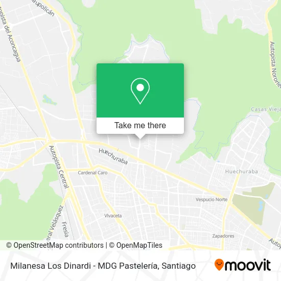 Milanesa Los Dinardi - MDG Pastelería map