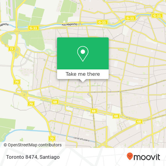 Toronto 8474 map