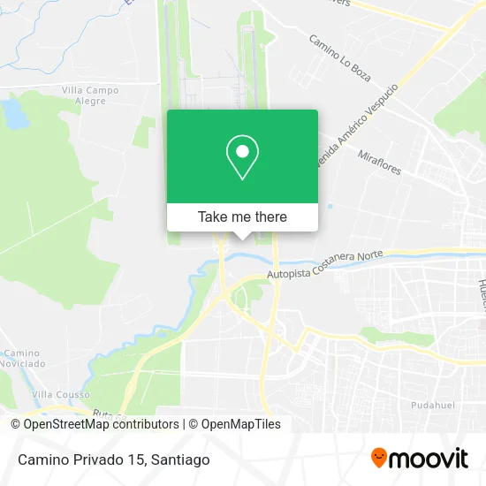 Mapa de Camino Privado 15