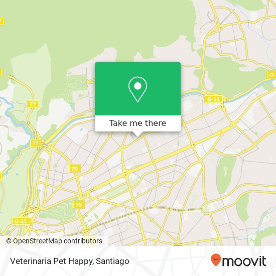 Veterinaria Pet Happy map