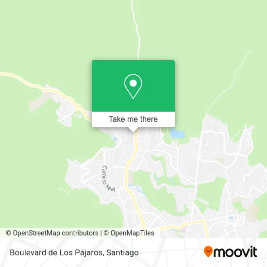 Boulevard de Los Pájaros map