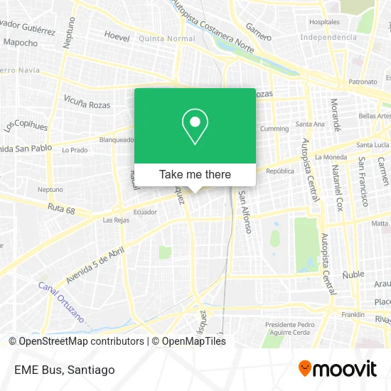 EME Bus map