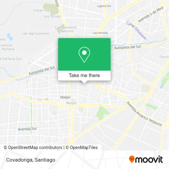 Covadonga map