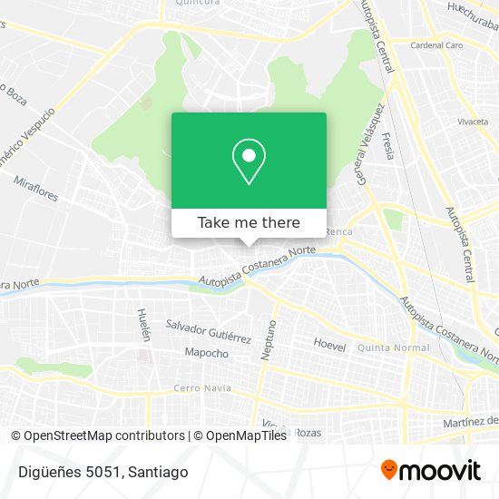 Digüeñes 5051 map