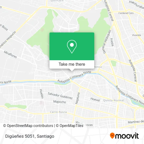 Digüeñes 5051 map