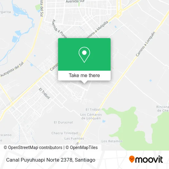 Canal Puyuhuapi Norte 2378 map