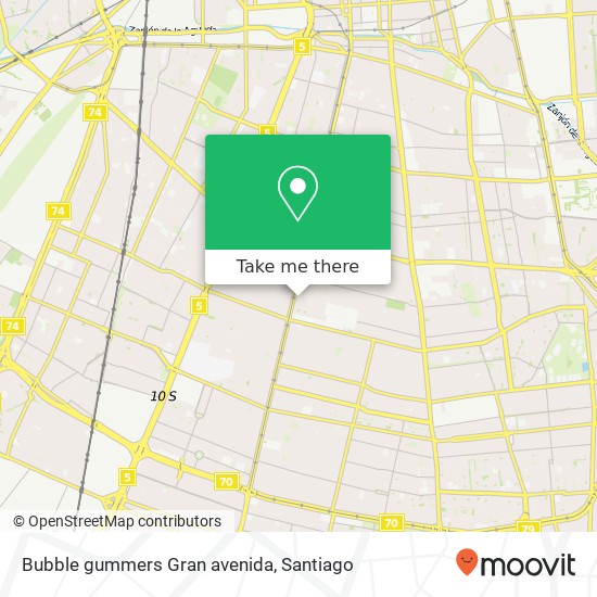 Bubble gummers Gran avenida map