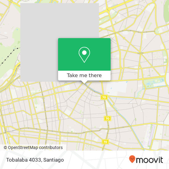 Tobalaba 4033 map
