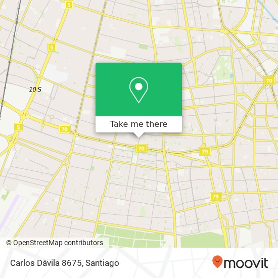 Carlos Dávila 8675 map