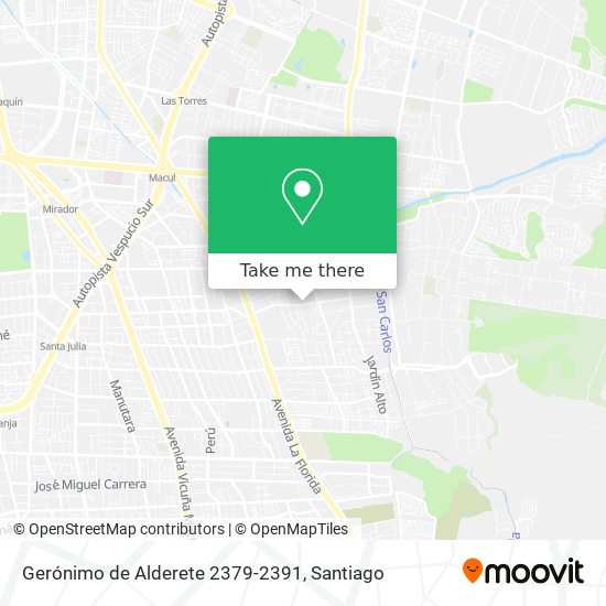 Gerónimo de Alderete 2379-2391 map