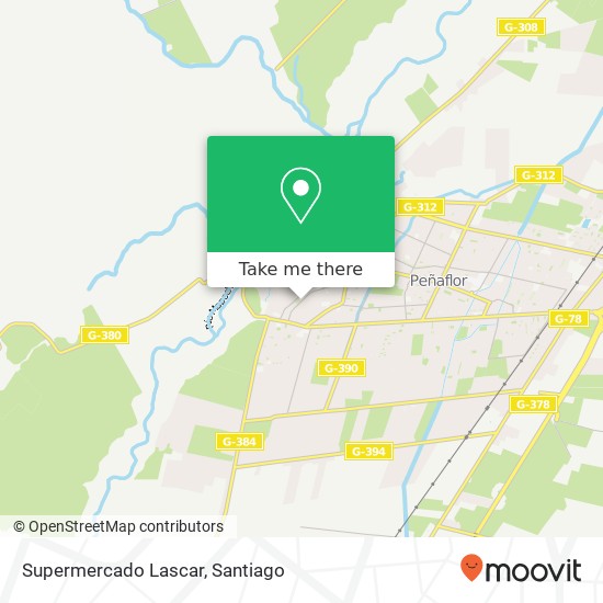 Supermercado Lascar map