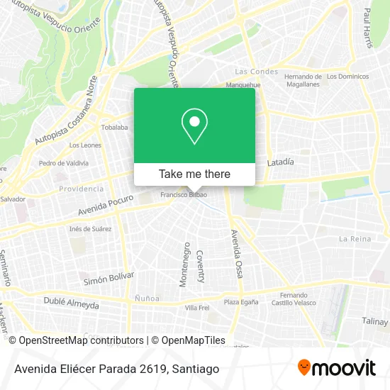 Avenida Eliécer Parada 2619 map