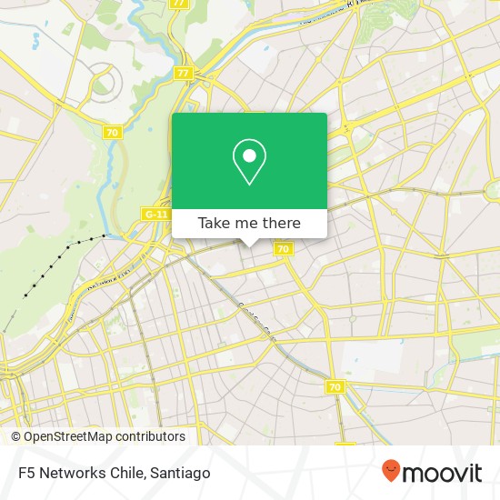 F5 Networks Chile map