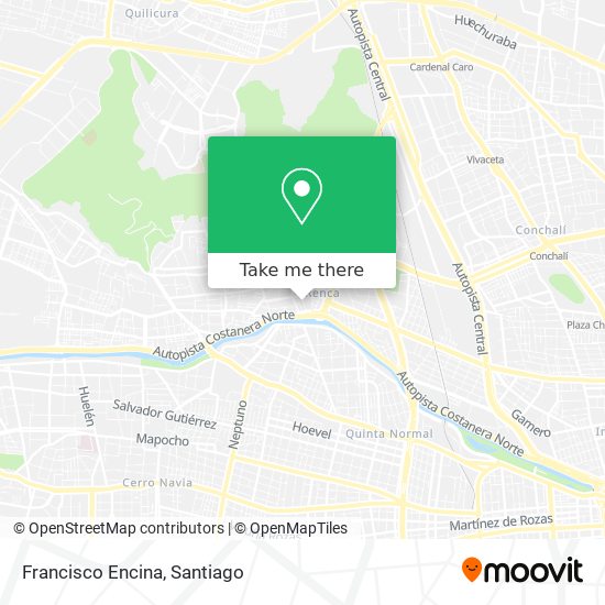 Mapa de Francisco Encina