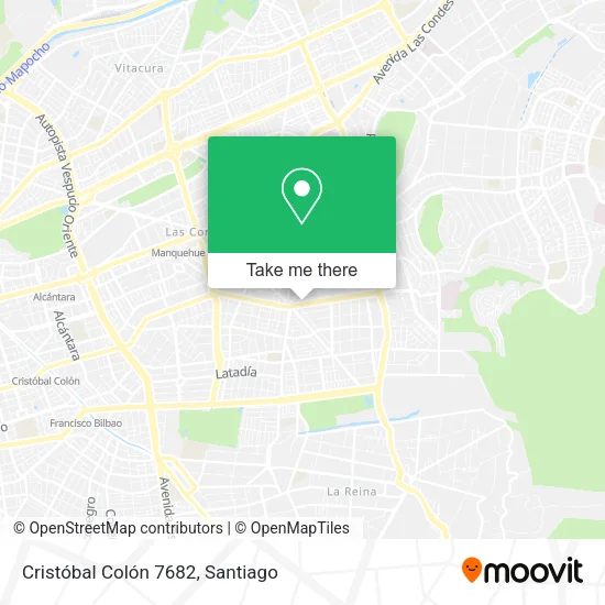 Cristóbal Colón 7682 map