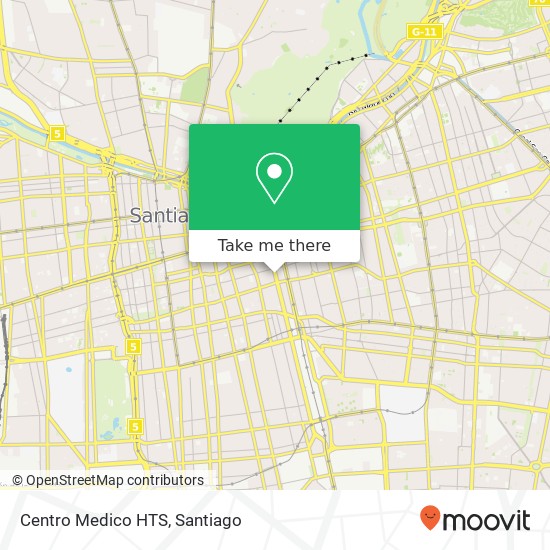 Centro Medico HTS map