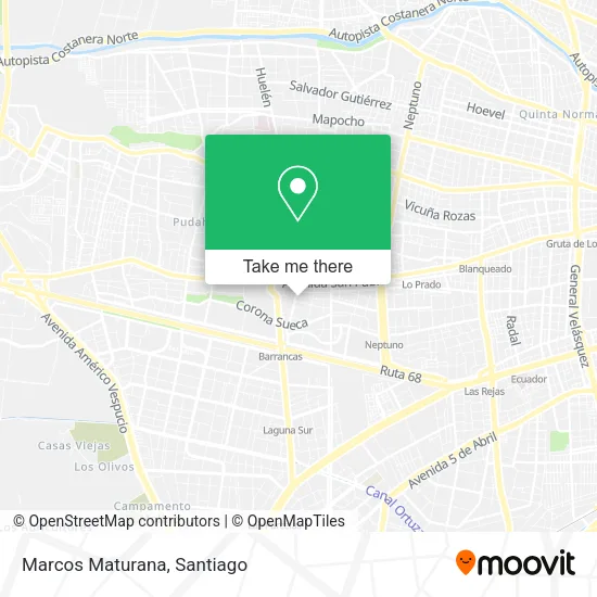 Marcos Maturana map