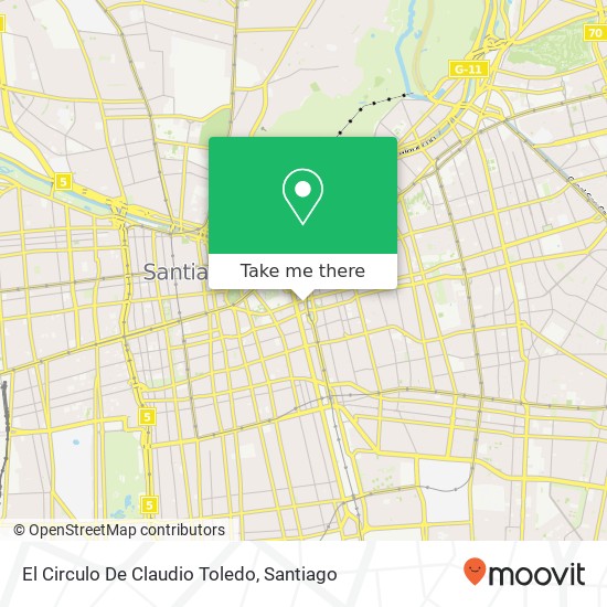 El Circulo De Claudio Toledo map