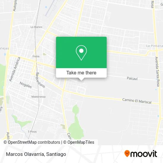 Marcos Olavarría map