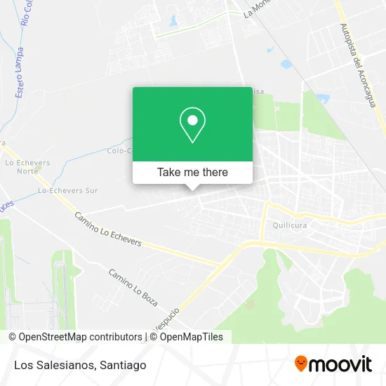 Los Salesianos map