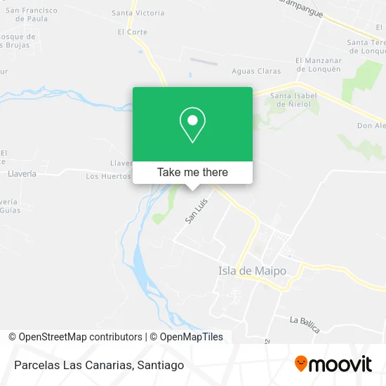 Mapa de Parcelas Las Canarias