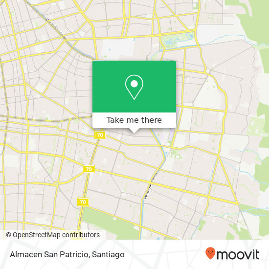 Almacen San Patricio map