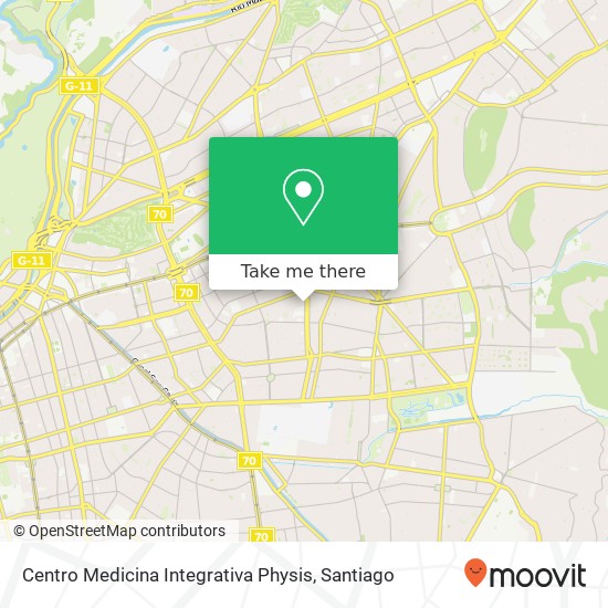 Centro Medicina Integrativa Physis map