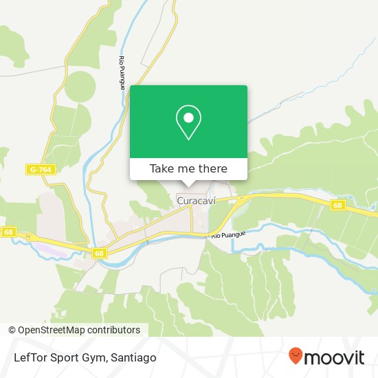 Mapa de LefTor Sport Gym