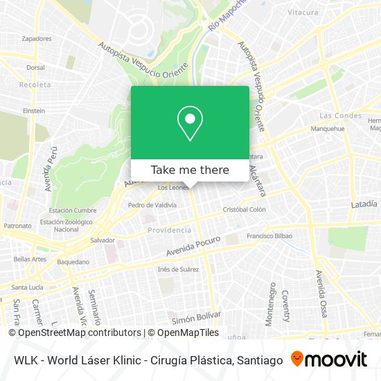 WLK - World Láser Klinic - Cirugía Plástica map