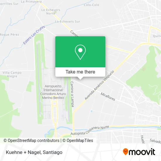 Mapa de Kuehne + Nagel