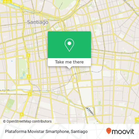Mapa de Plataforma Movistar Smartphone