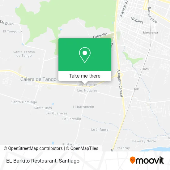 EL Barkito Restaurant map