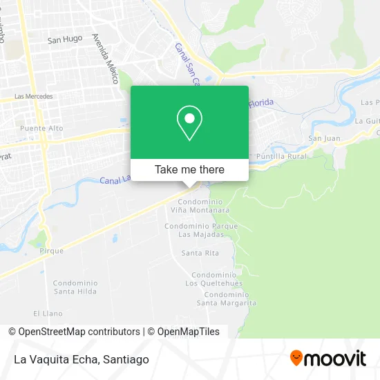 La Vaquita Echa map