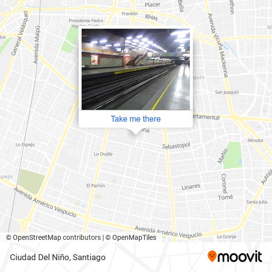 Ciudad Del Niño map