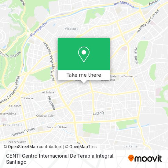 CENTI  Centro Internacional De Terapia Integral map