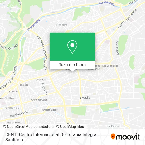 CENTI  Centro Internacional De Terapia Integral map