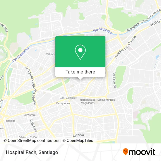 Hospital Fach map