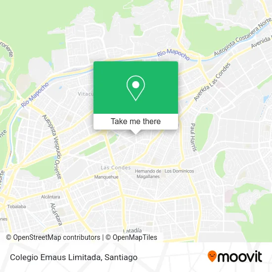 Colegio Emaus Limitada map
