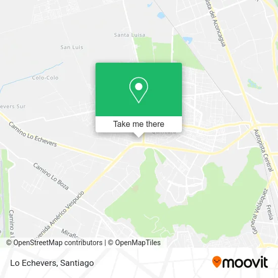 Lo Echevers map