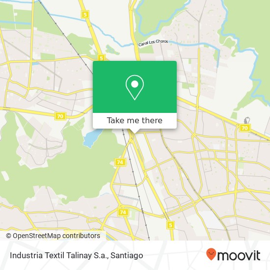 Industria Textil Talinay S.a. map