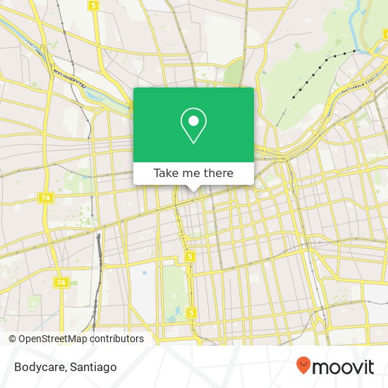 Bodycare map