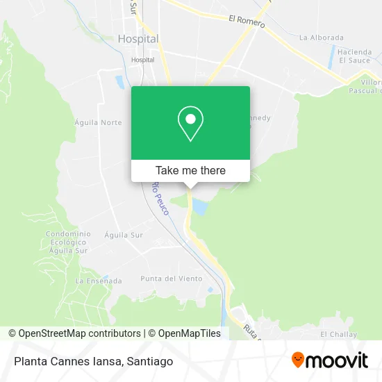 Planta Cannes Iansa map