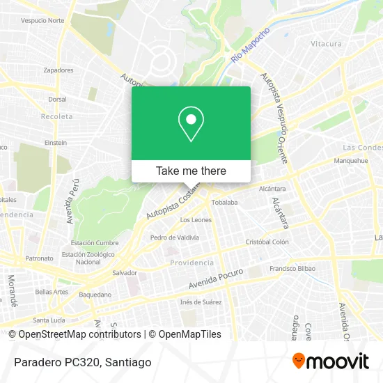 Mapa de Paradero PC320