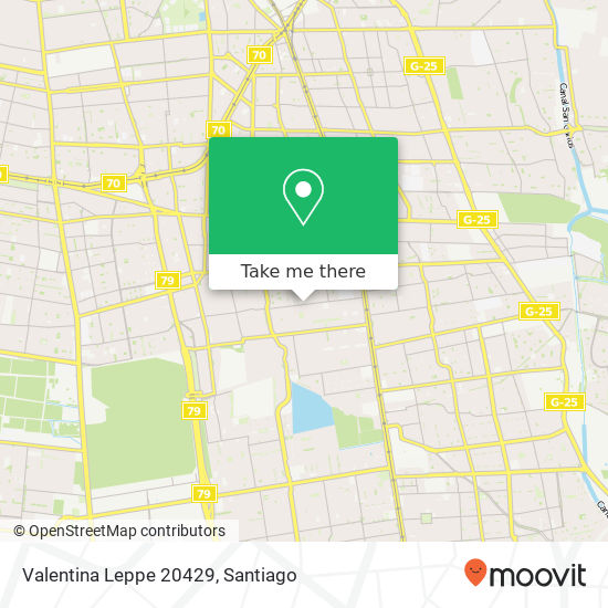 Valentina Leppe 20429 map