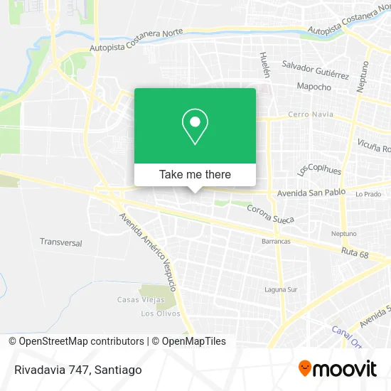 Rivadavia 747 map
