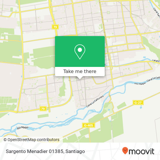 Sargento Menadier 01385 map