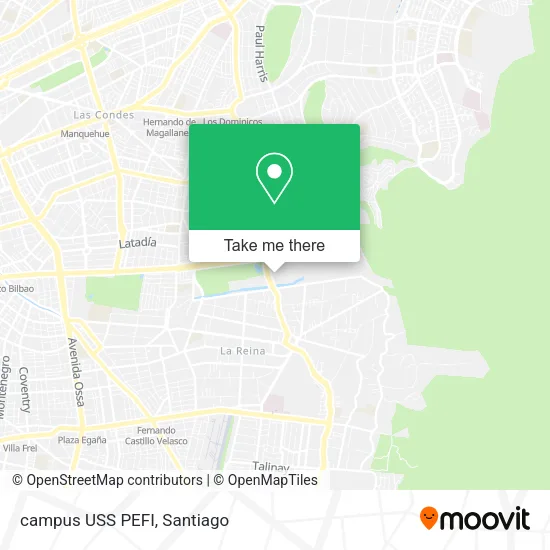 campus USS PEFI map